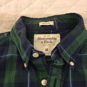 Abercrombie & Fitch Shirts - Abercrombie & Fitch Muscle Plaid Button Down Shirt Abercrombie & Fitch Shirts - Abercrombie & Fitch Muscle Plaid Button Down Shirt